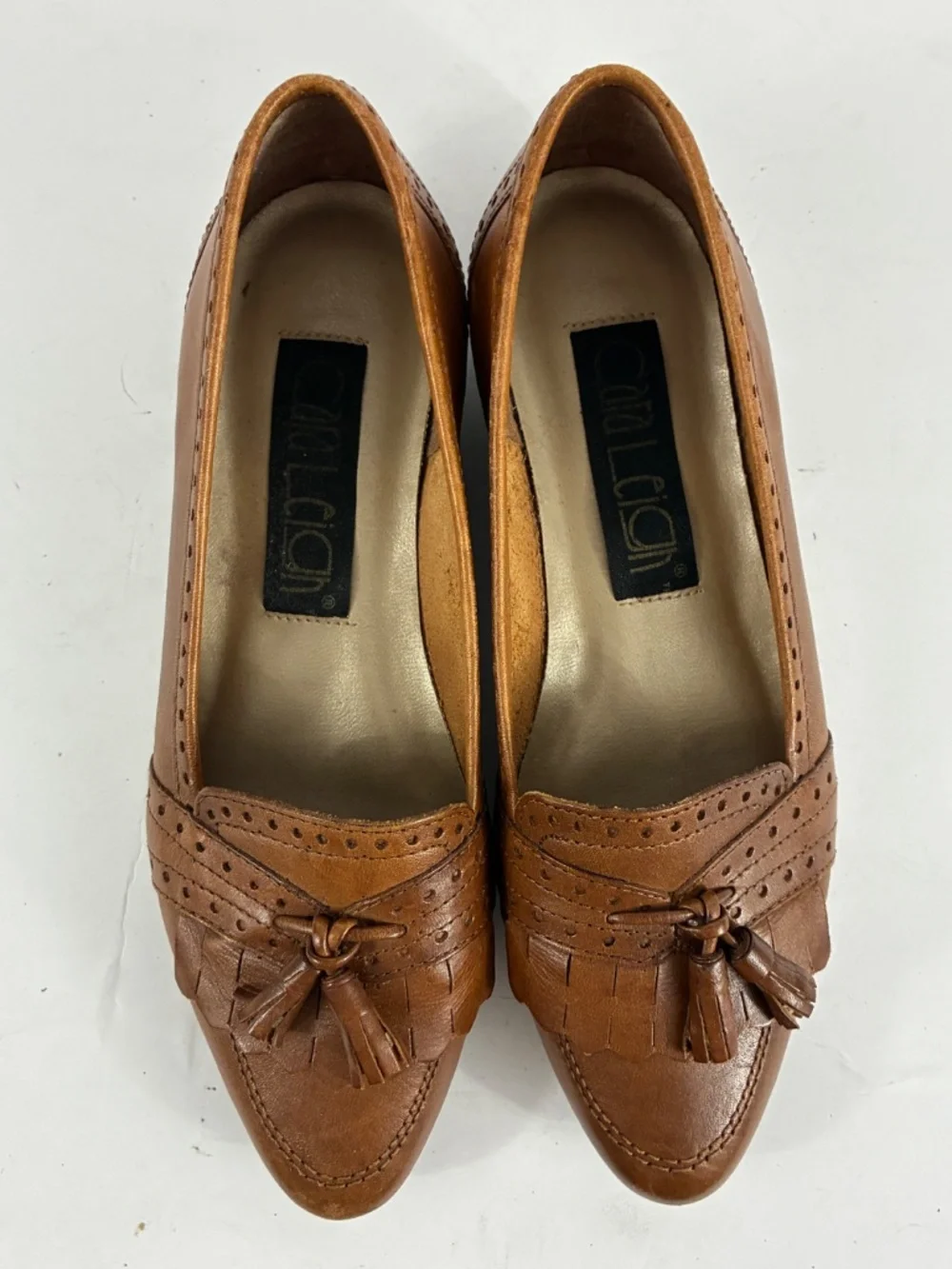 Cara Leigh tassel brogue